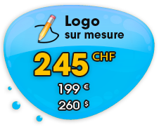 Votre logo sur mesure à 199€